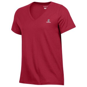 Women's Block C over Cornell V Tee