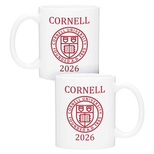 Cornell Class of 2026 White Mug