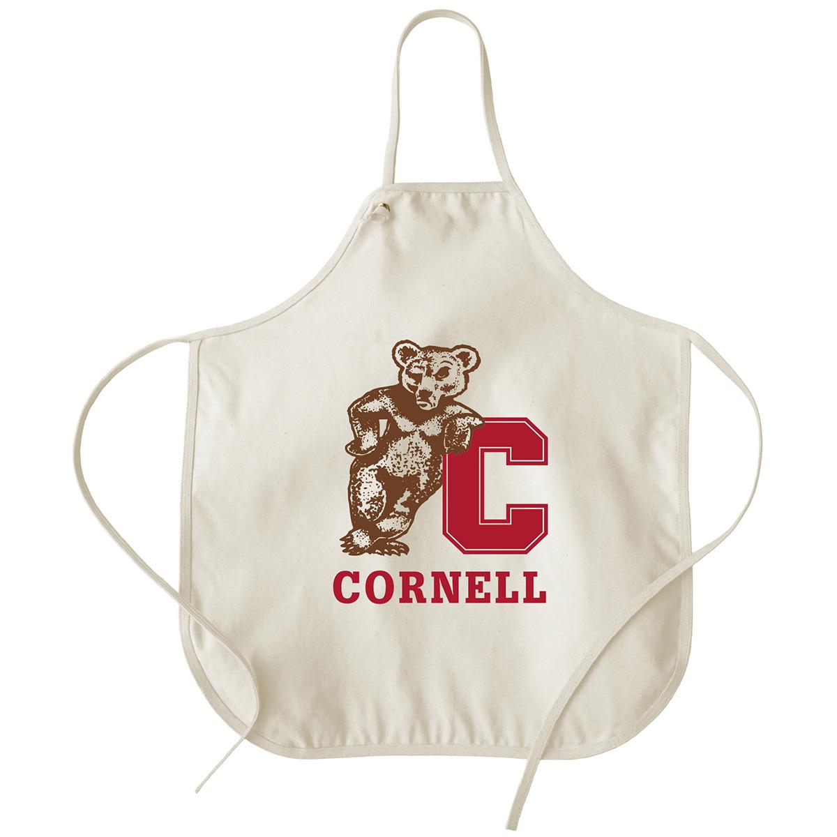 Cornell Bear Leaning On C Apron 2 C