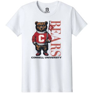 Youth Standing Bear with Pennant Te