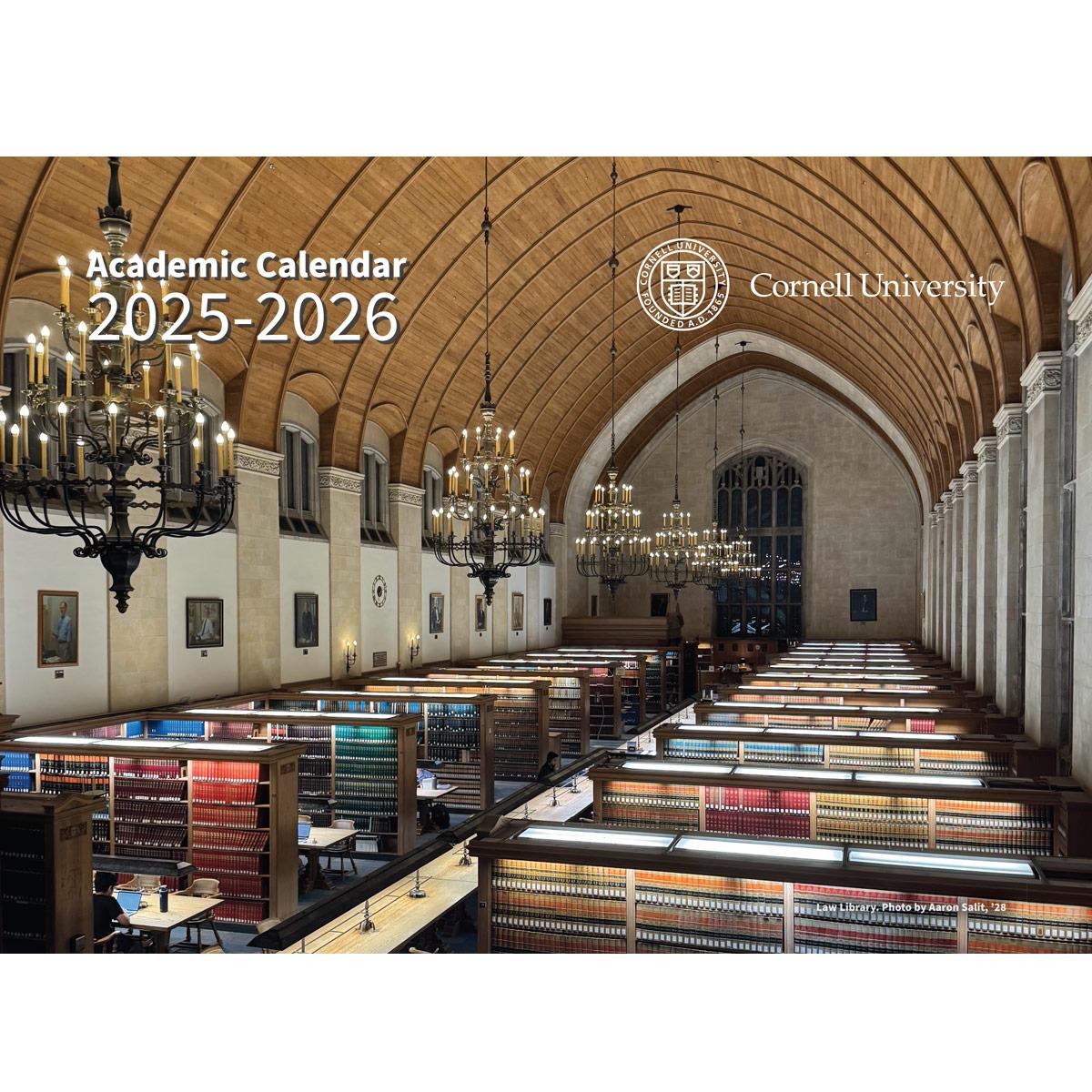 25-26 Academic Wall Calendar front