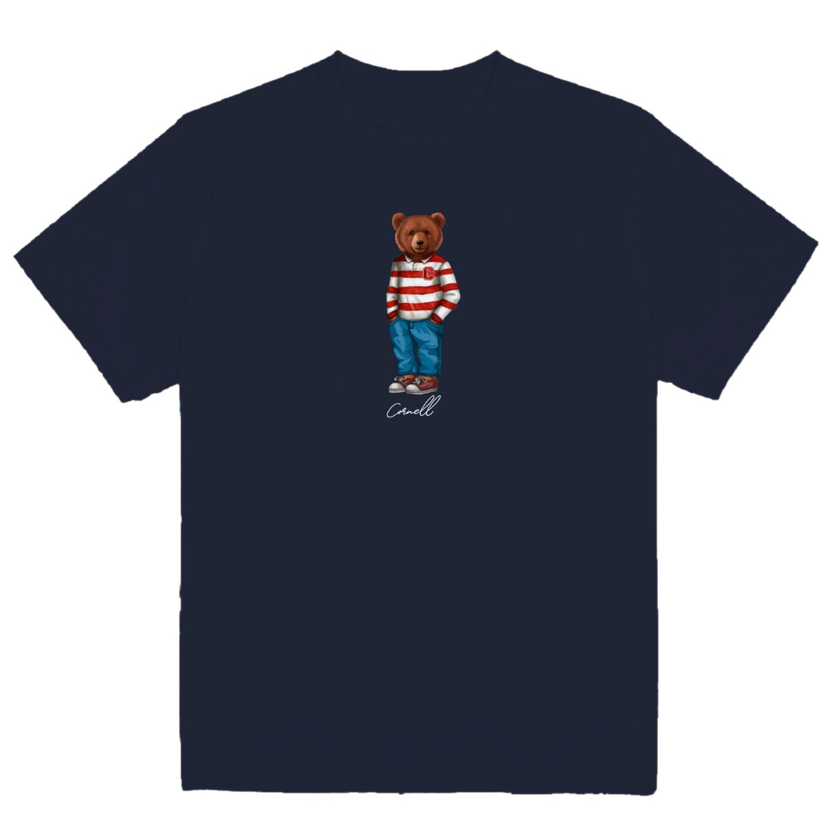 Cornell Rugby Bear Tee | Men