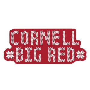 Cornell Big Red Knit Decal | Gifts