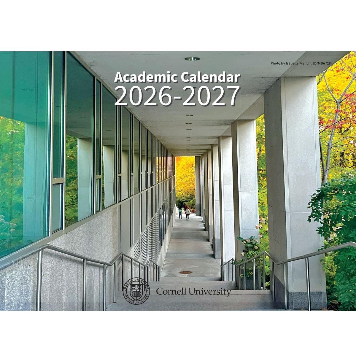 2026-2027 Cornell Academic Wall Calendar | Supplies