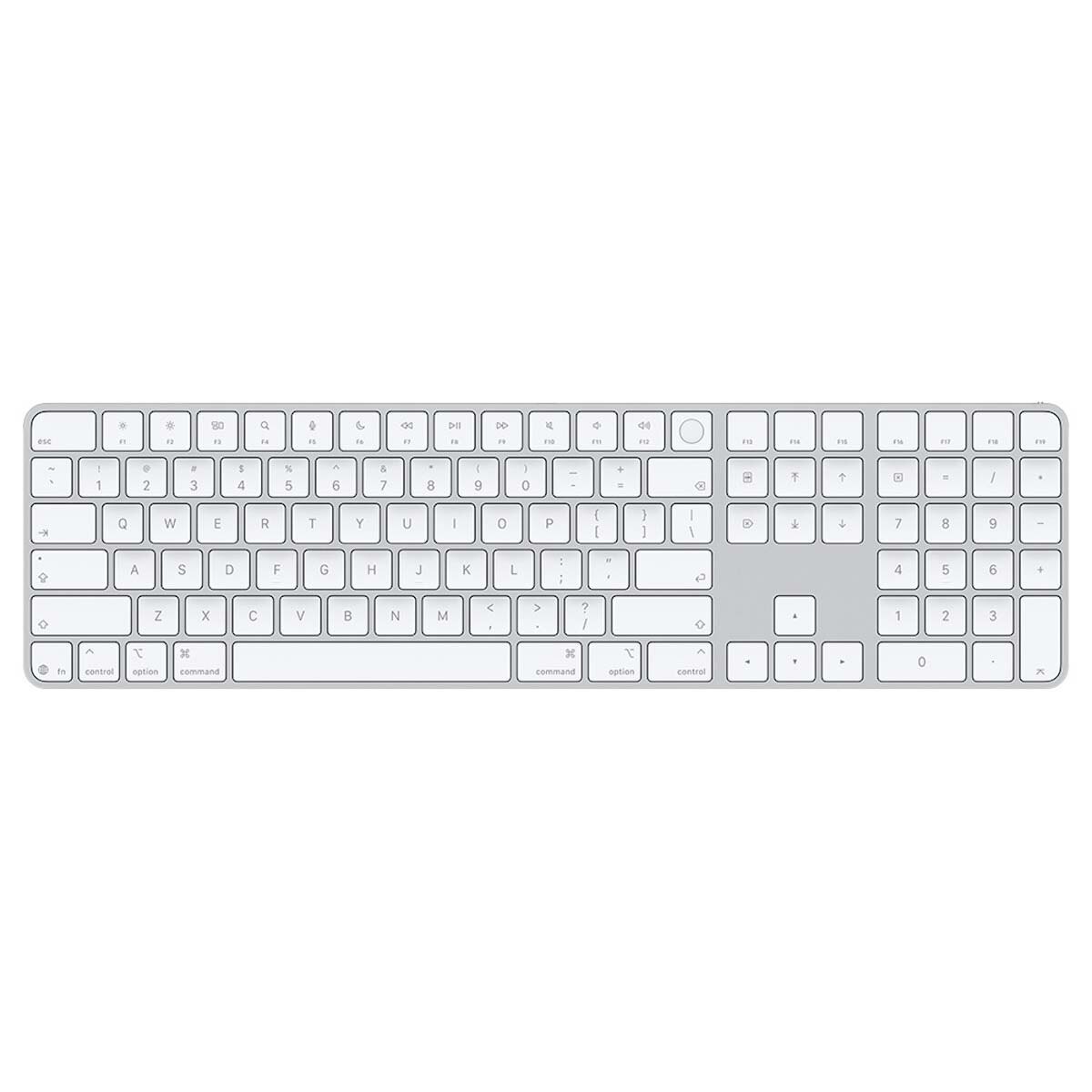Apple Magic Keyboard USB-C Touch ID and Numeric Keypad White Keys