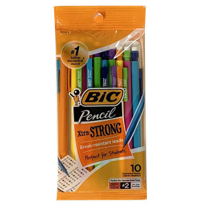 Mechanical Pencils, 0.9mm, Colorful Barrels, 10pc, 3 Leads