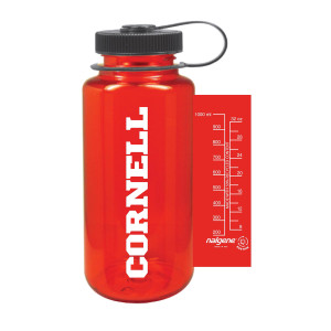 Red Nalgene Cornell Water Bottle