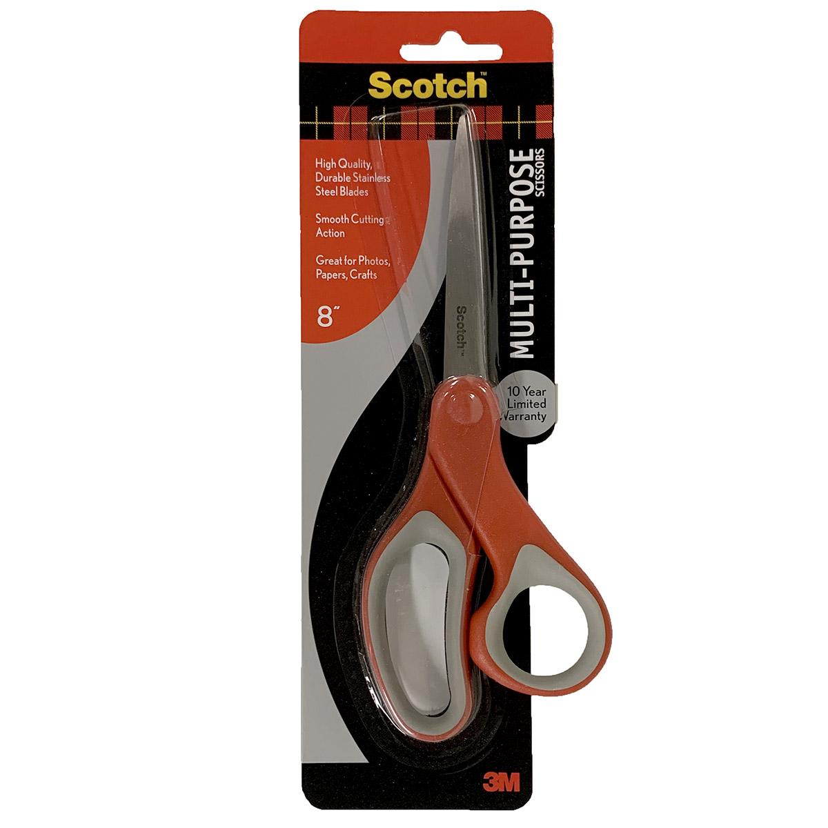 Scotch Multi-Purpose Scissors, 8" B