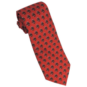 Vineyard Vines Men's Tie - Red Bear In C