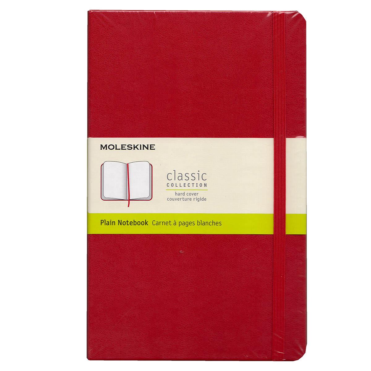 Moleskine Large Red Plain