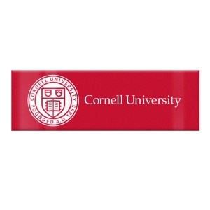 Red Rectangle Magnet Cornell University Seal