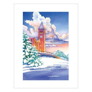 Cheryl Chalmers Slope Note Card