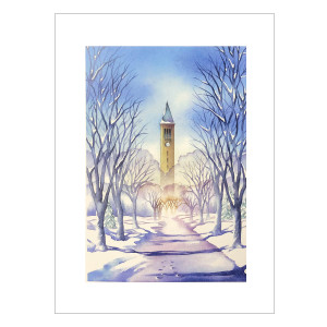 Cheryl Chalmers Tower Road Winter Note Card