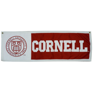 Wall Banner - 12in X36in - Seal With Cornell