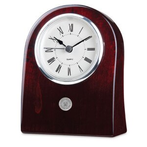 Miranda Desk Clock Cornell Seal