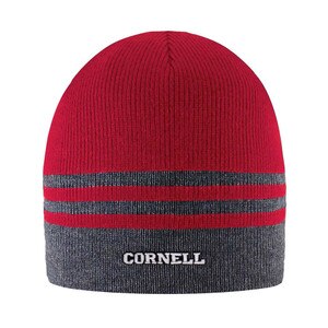 Knit Cap - Gray Bands