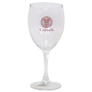 Red Seal Over Cornell Wine Glass 10.5-Ounce