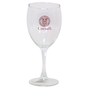 Red Seal Over Cornell Wine Glass 10.5-Ounce