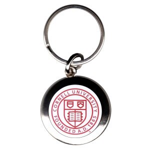 Key Ring - Chrome Frame With Seal