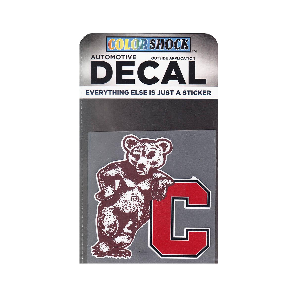 Decal - Bear On C - Outside