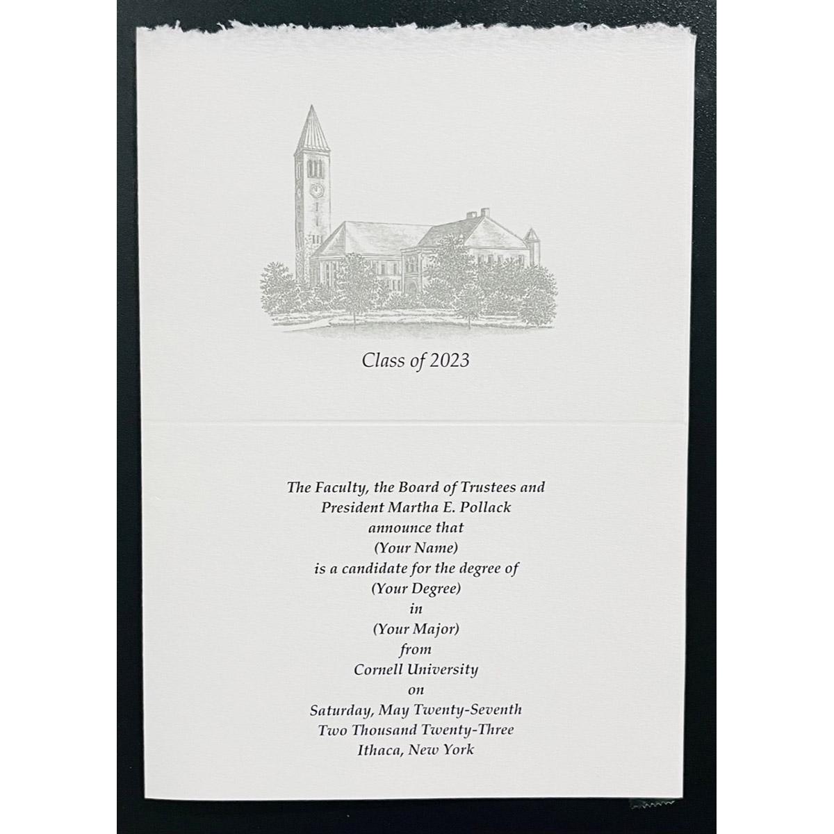 2023 Non-personalized Announcements