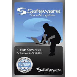 4-year Safeware Protection Plan For Devices Up To $2000