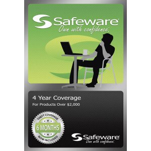4-year Safeware Protection Plan For Devices Up To $4000