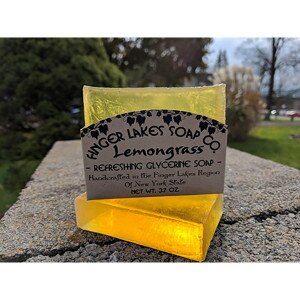 Finger Lakes Soap Lemongrass Glycerin