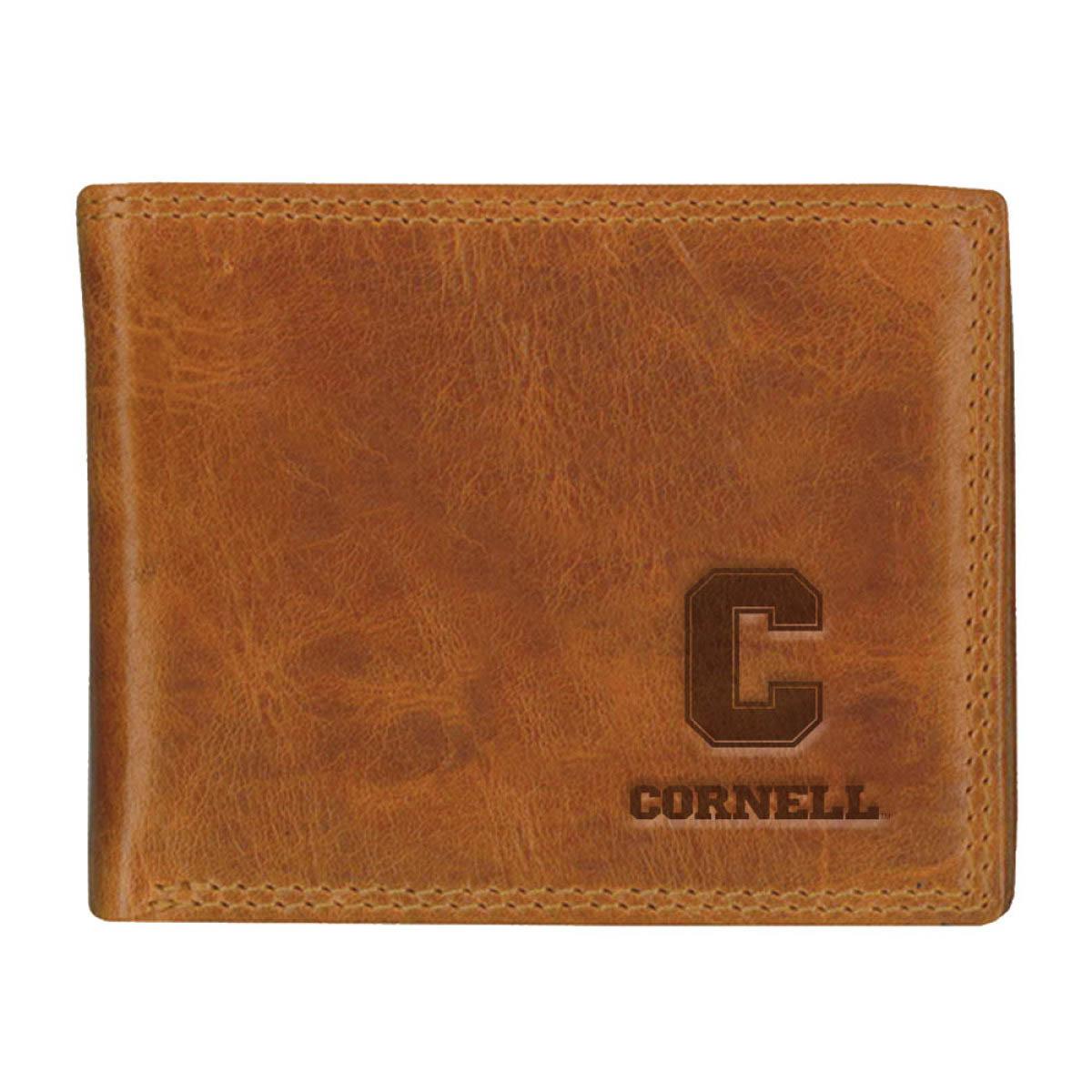 Wallet Tan C Over Cornell In Lower