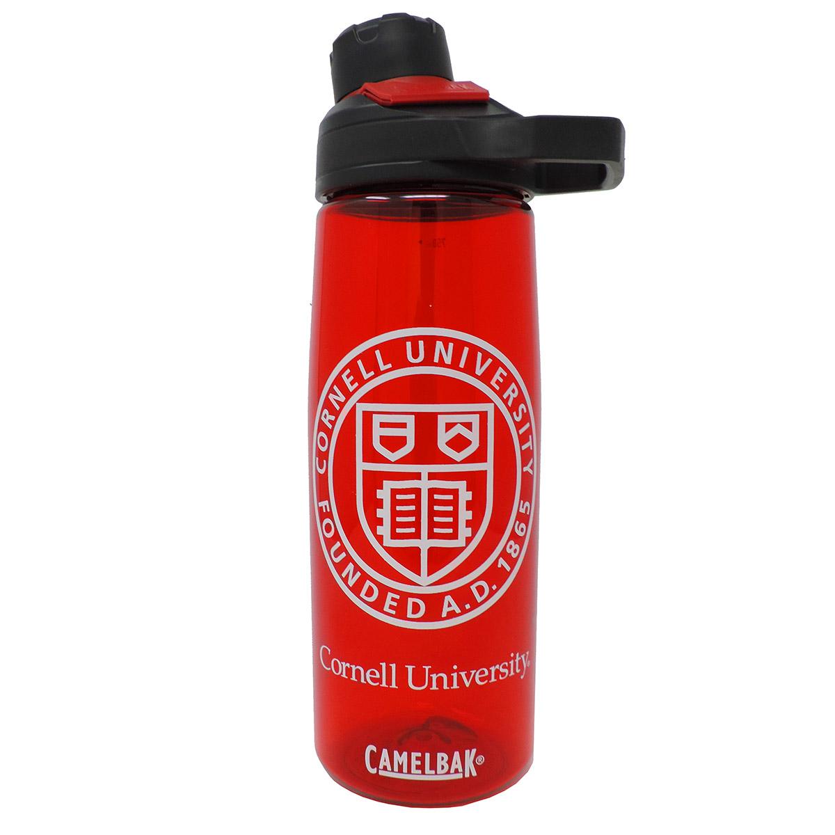 Red Camelbak Seal Over Cornell Univ