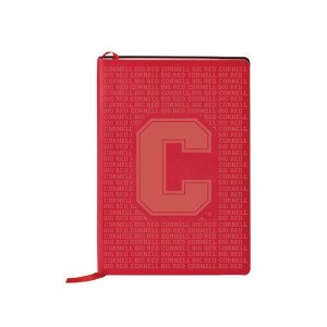 Block C Big Red Cornell Debossed Journal