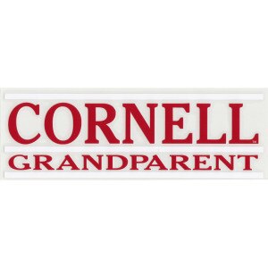 Decal Cornell Grandparent Outside