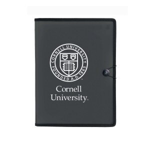 Black Cornell University Organizer Padfolio