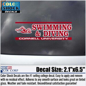 Decal - Swimming And Diving - Outside
