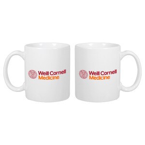 Weill Cornell Medicine White Ceramic Mug