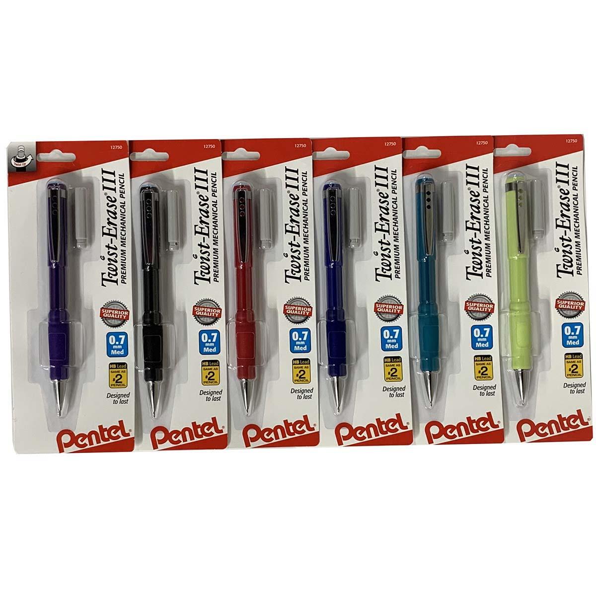 Twist-Erase Mechanical Pencils, 0.7