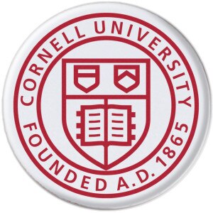 Cornell Seal Round Magnet