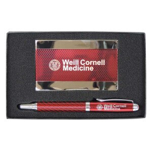 Weill Cornell Medicine Pen And Business Card Holder