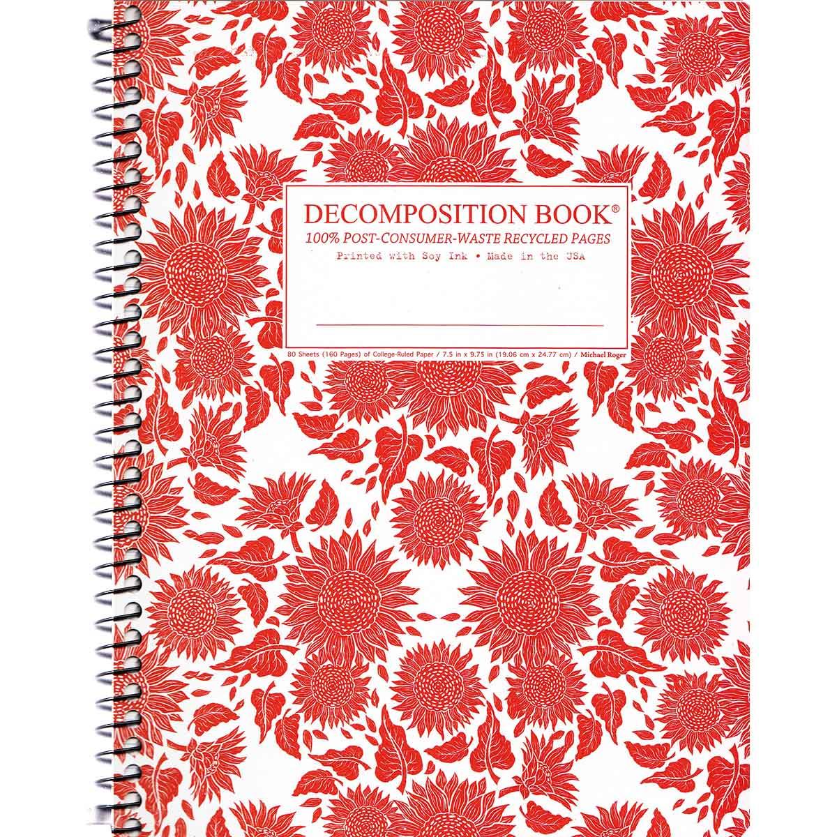 Sunflowers Decomposition Book
