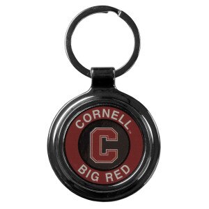Cornell Big Red Round Key Chain