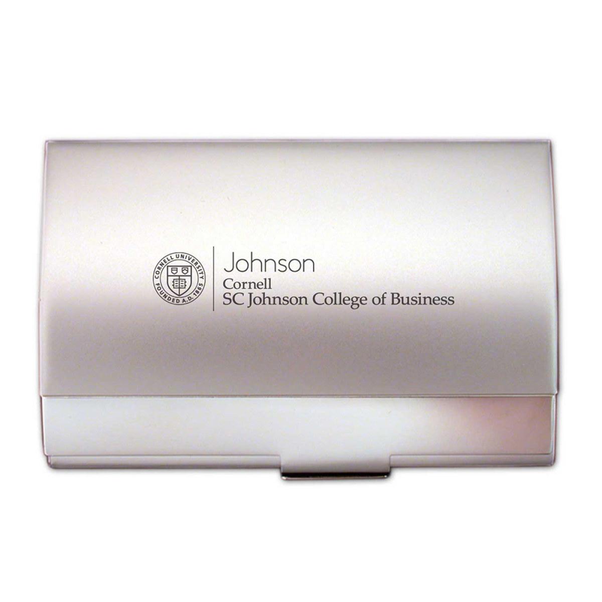 Johnson Business Card Holder - Silv