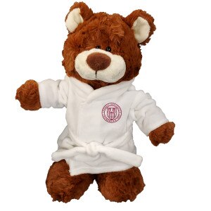 Ricky Bear Cornell Hotel School Bathrobe