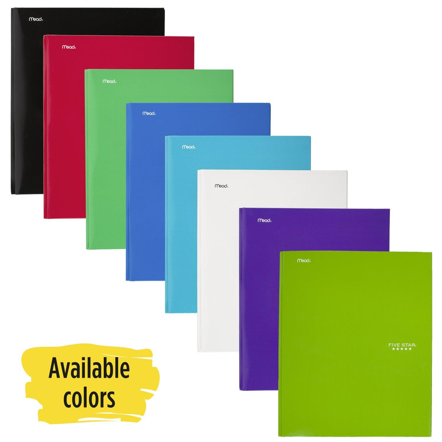 5 Star Laminated Folder, Assorted