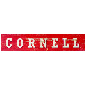 Wood Cornell Plaque