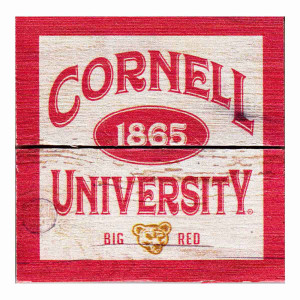 Cornell University Wood Magnet