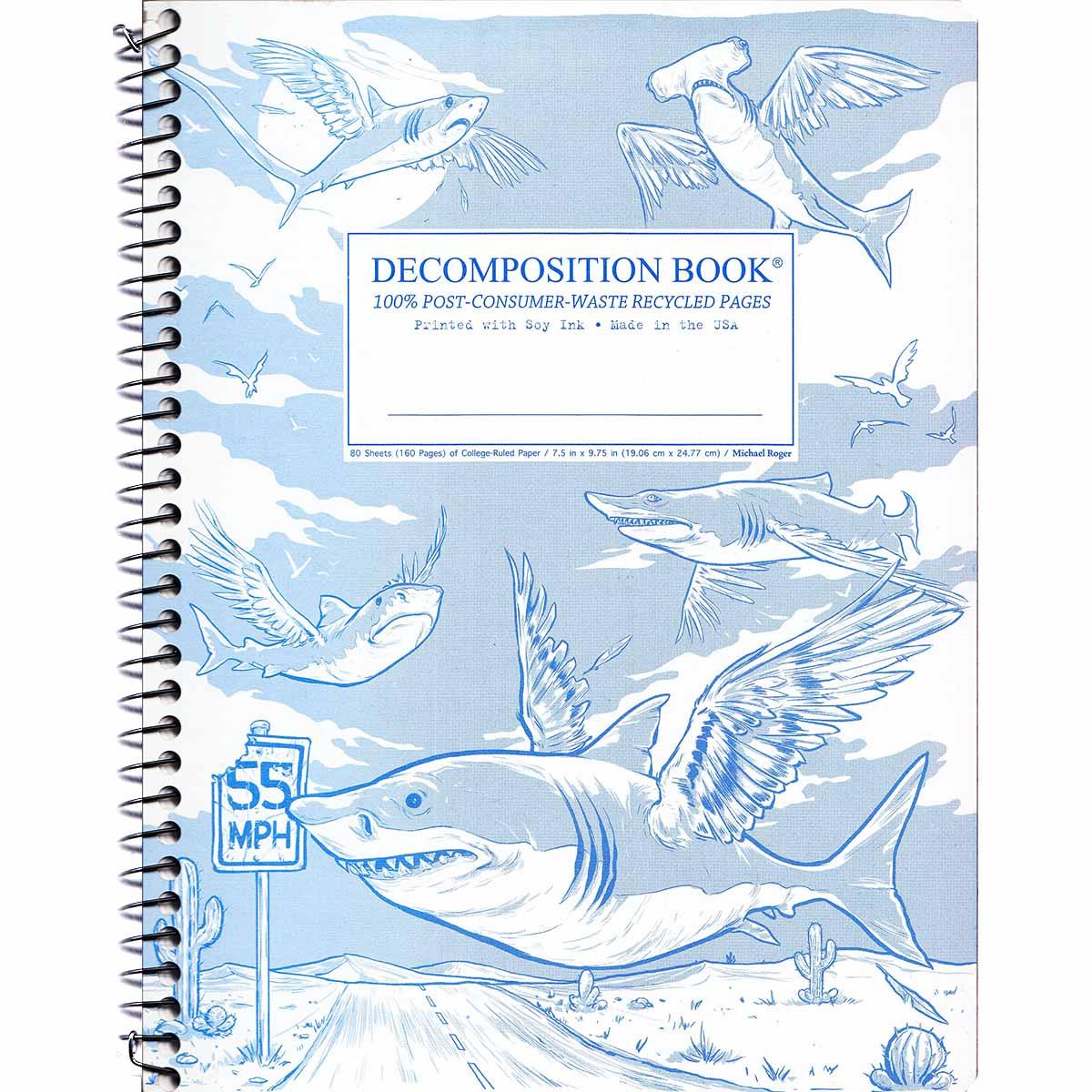 Flying Sharks Decomposition Book