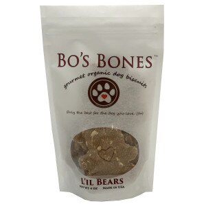 Bo's Bones - L'il Bear biscuits - 4oz Bag