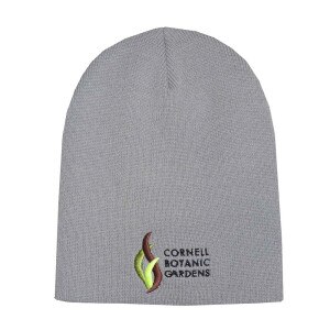 Cornell Botanic Gardens Gray Knit Cap