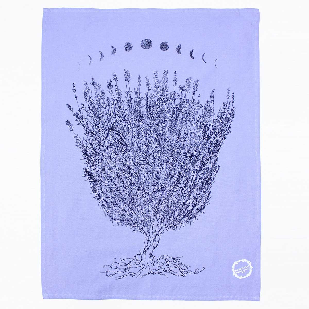 Planetarium Design Lavender Towel
