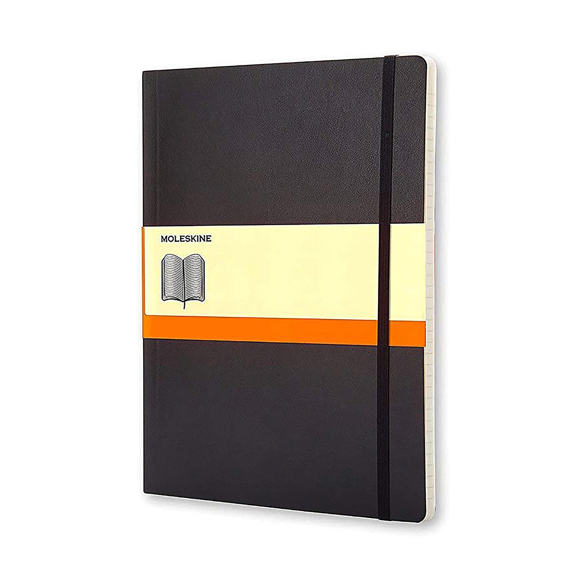 Moleskine XL Black Ruled Notebook